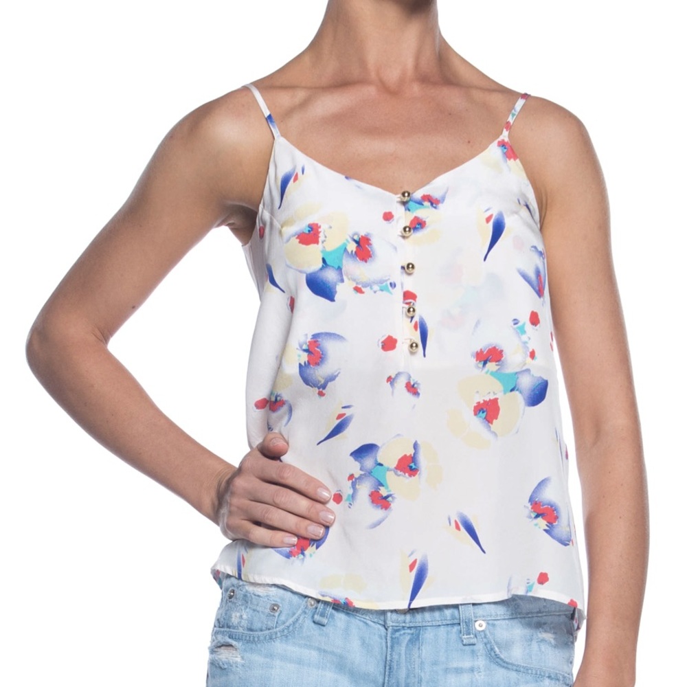 NWT Yumi Kim Silk Lena Tank Top Size Large